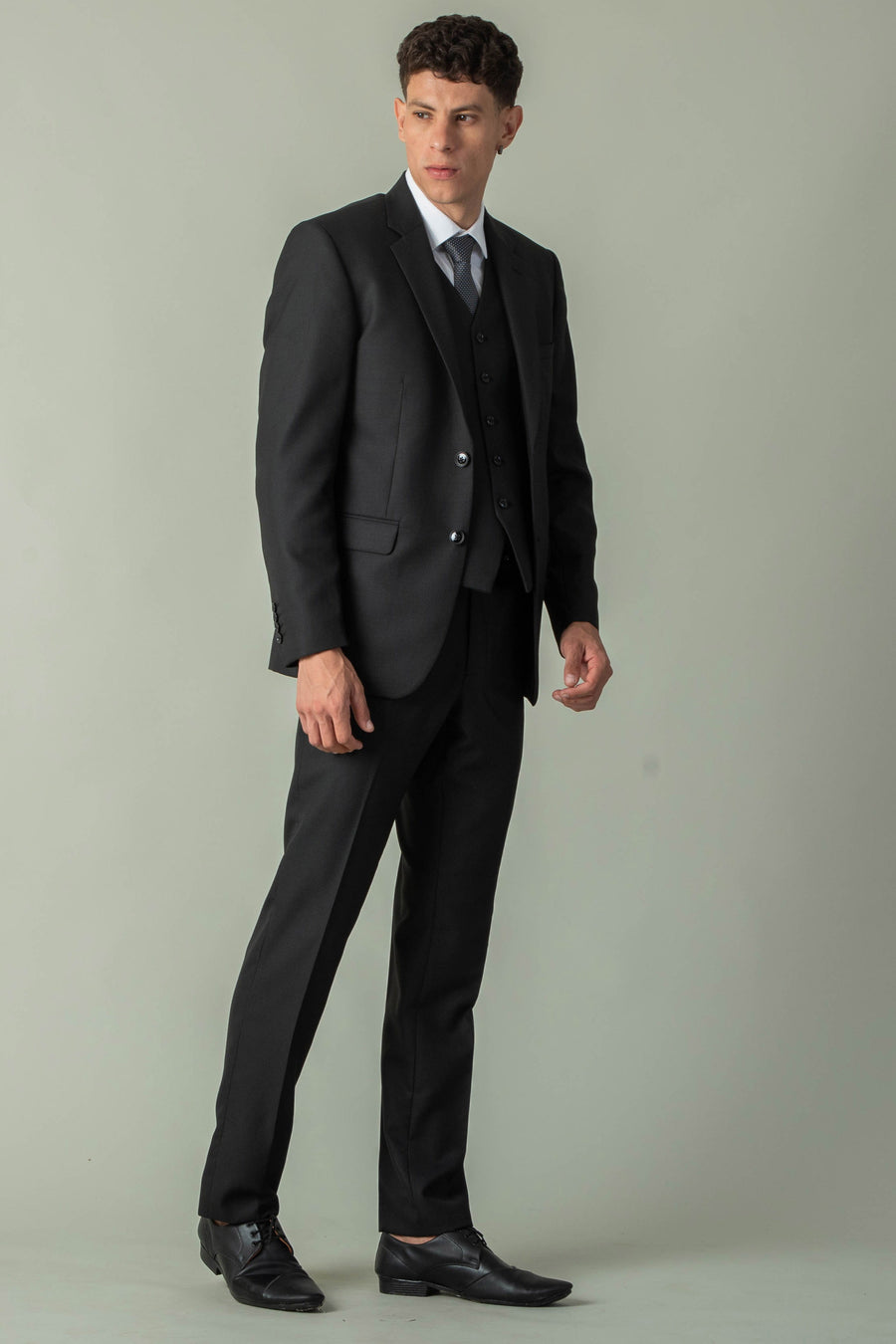 MLS BUSINESS PLAIN SUIT 3PCS
