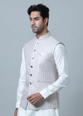 MLS EMBROIDERED JAWAHAR JACKET 1PC