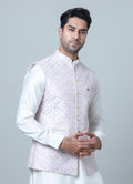 MLS EMBROIDERED JAWAHAR JACKET 1PC