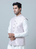MLS EMBROIDERED JAWAHAR JACKET 1PC