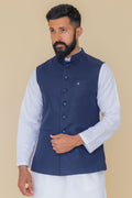 MLS LINEN JAWAHAR JACKET