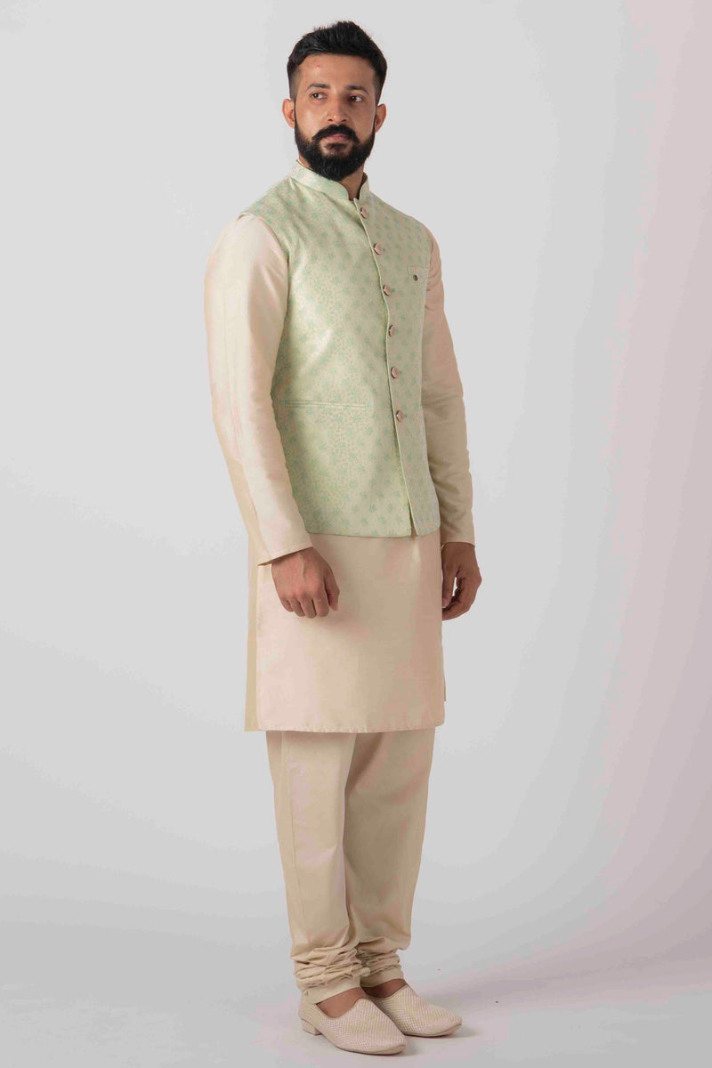 MLS PRINTED JAWAHAR JACKET Mohanlal Sons