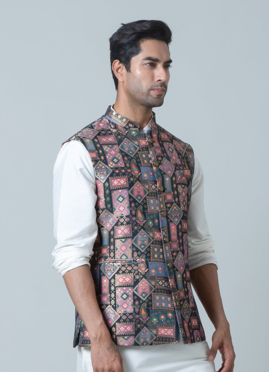 MLS PRINTED JAWAHAR JACKET
