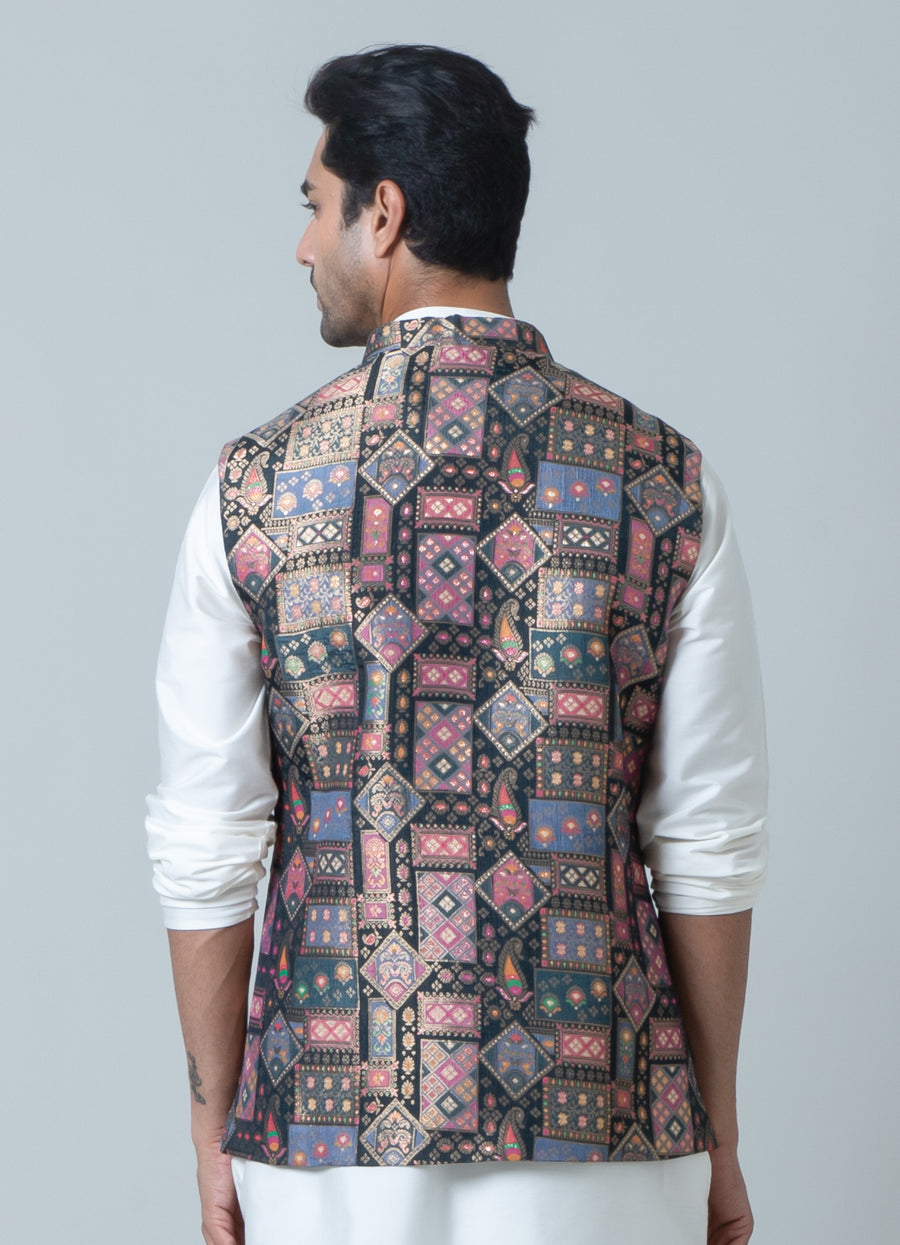 MLS PRINTED JAWAHAR JACKET