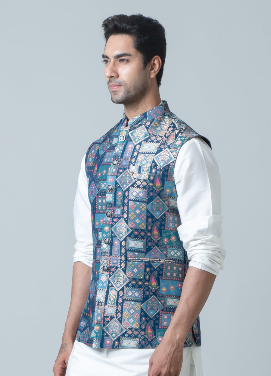 MLS PRINTED JAWAHAR JACKET