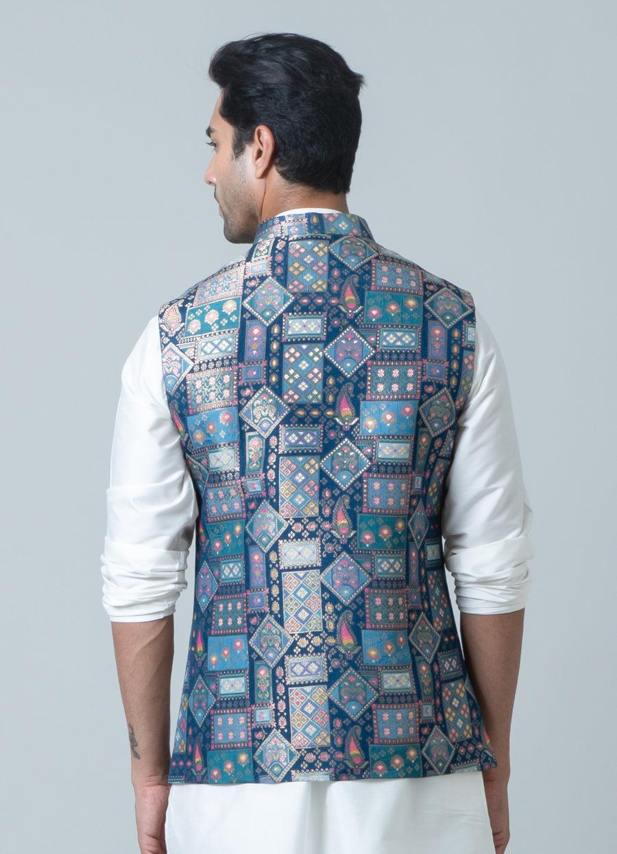 MLS PRINTED JAWAHAR JACKET