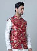 MLS PRINTED JAWAHAR JACKET 1PC
