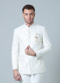 MLS EMBROIDERED JODHPURI SUIT