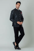 MLS EMBROIDERED JODHPURI SUIT
