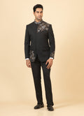 MLS EMBROIDERED JODHPURI SUIT 2PCS