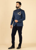 MLS EMBROIDERED JODHPURI SUIT 2 PCS