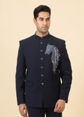 MLS EMBROIDERED JODHPURI SUIT 2PCS