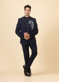 MLS EMBROIDERED JODHPURI SUIT 2PCS