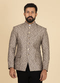 MLS EMBROIDERED JODHPURI SUIT 2PCS