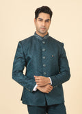 MLS EMBROIDERED JODHPURI SUIT 2PCS