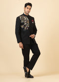 MLS EMBROIDERED JODHPURI SUIT 2Pcs