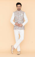MLS JODHPURI SUIT 3 PCS