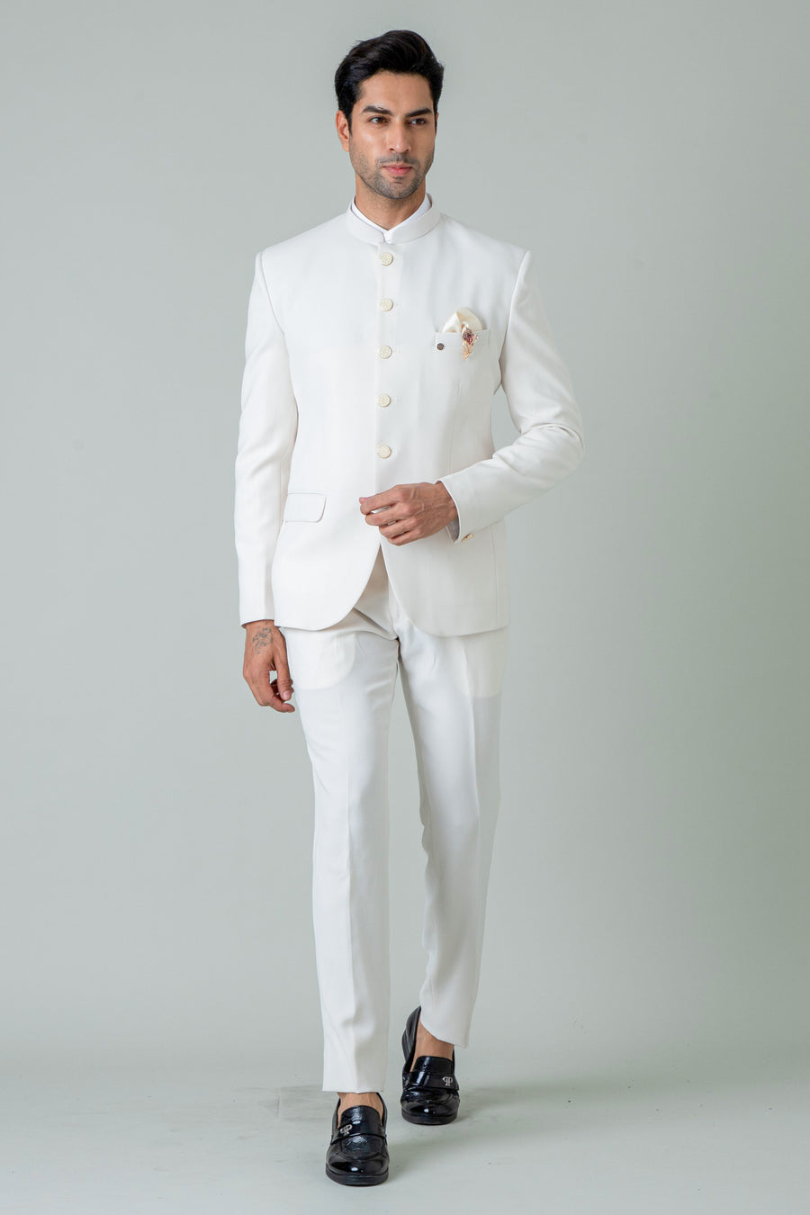 MLS PLAIN JODHPURI SUIT