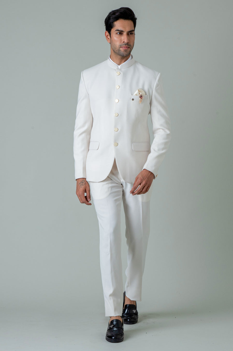 MLS PLAIN JODHPURI SUIT