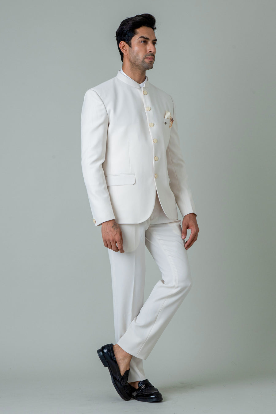 MLS PLAIN JODHPURI SUIT