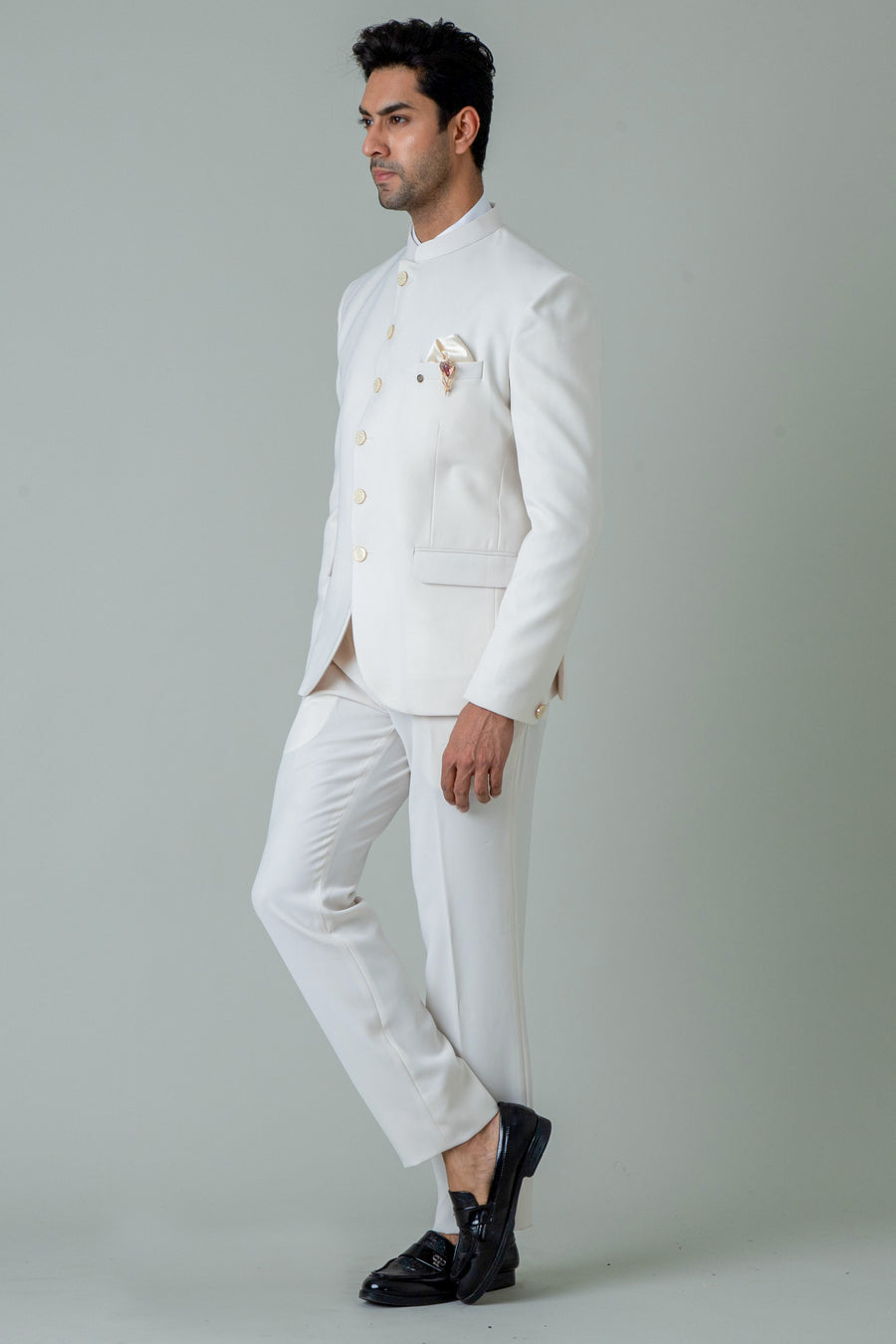 MLS PLAIN JODHPURI SUIT