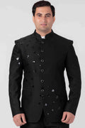 MLS EMBROIDERED JODHPURI SUIT