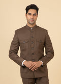 MLS PLAIN JODHPURI SUIT 2PCS