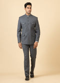 MLS PLAIN JODHPURI SUIT 2PCS