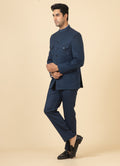 MLS PLAIN JODHPURI SUIT 2PCS