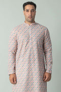 MLS PRINTED KURTA PAJAMA
