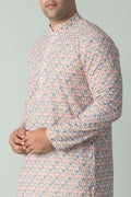 MLS PRINTED KURTA PAJAMA