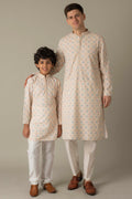 MLS EMBROIDERED KURTA PAJAMA