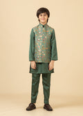 MLS KIDS KURTA JAWAHAR SET 3PCS