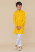 MLS KIDS CHIKANKARI KURTA PAJAMA