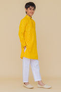MLS KIDS CHIKANKARI KURTA PAJAMA