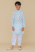 MLS PRINTED KIDS KURTA PAJAMA