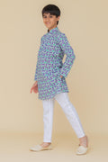 MLS KIDS PRINTED KURTA PAJAMA