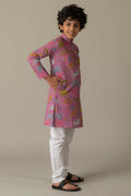 MLS KIDS PRINTED KURTA PAJAMA