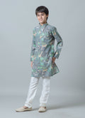 MLS KIDS PRINTED KURTA PAJAMA