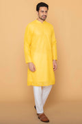 MLS CHIKANKARI KURTA PAJAMA