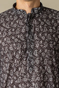 MLS PRINTED KURTA PAJAMA