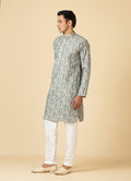 MLS PRINTED KURTA PAJAMA