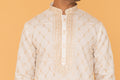 MLS EMBROIDERED KURTA PAJAMA