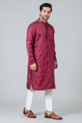 MLS EMBROIDERED KURTA PAJAMA