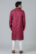 MLS EMBROIDERED KURTA PAJAMA