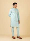 MLS EMBROIDERED KURTA PAJAMA