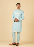 MLS EMBROIDERED KURTA PAJAMA