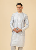 MLS EMBROIDERED KURTA PAJAMA