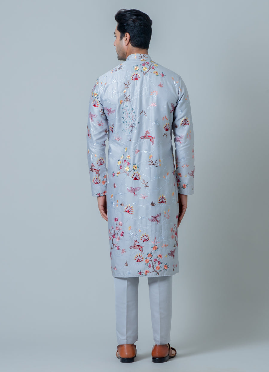 EMBROIDERED KURTA PAJAMA