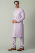 MLS EMBROIDERED KURTA PAJAMA